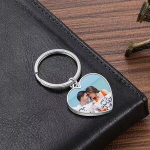 SnapRing™ Personalized Photo Keychain
